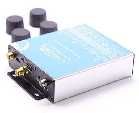 gps tracker with camera, RFID reader, LCD display, fuel level monitoring system