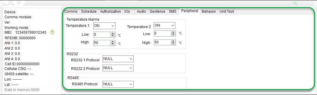 gps tracking device configuation software