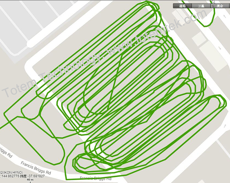 vehicles traces on gps tracking software