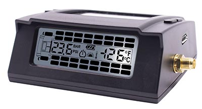 tire pressure monitoring system display