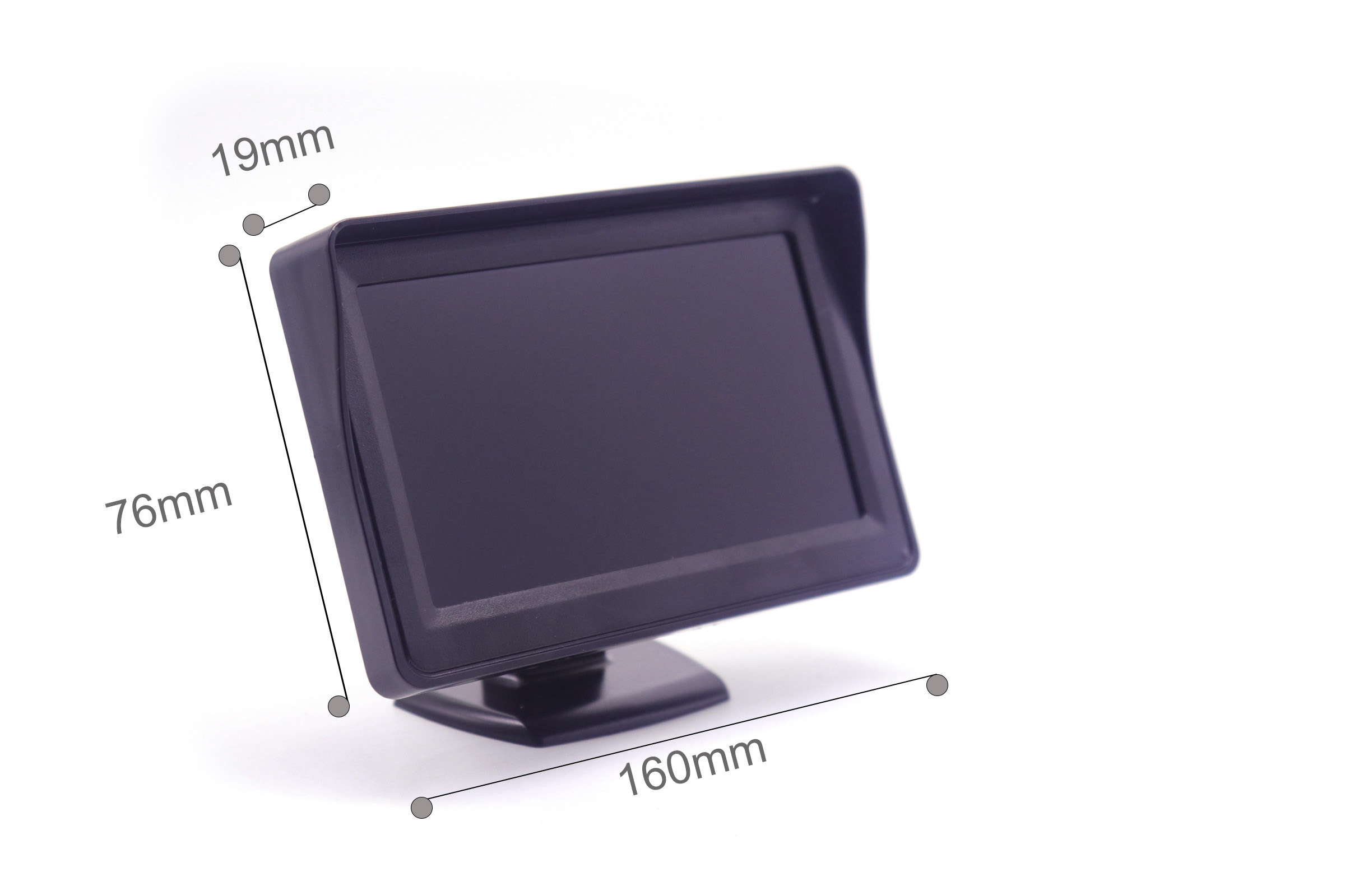 size of tpms display