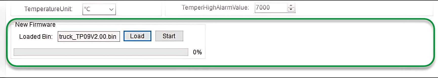 TPMS display configuration