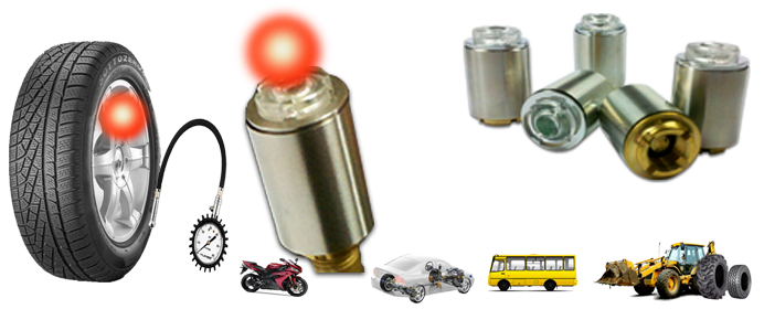 TMPS,tyre pressure alarm LED